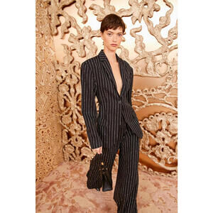 Ulla Johnson Dhemi Striped Wool Blazer, $995 NWT, Size 6, 70% OFF! #2250